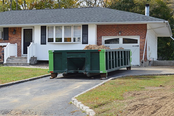 you can rent multiple residential dumpsters at the same time